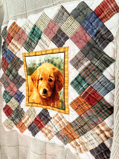 Vintage Quilt / Dog Sweater