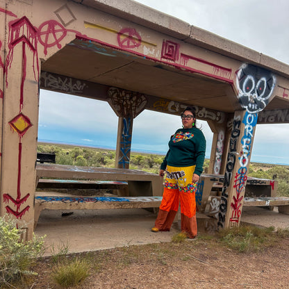 M&Ms Patchwork Pants – Reworked from PJ Bottoms