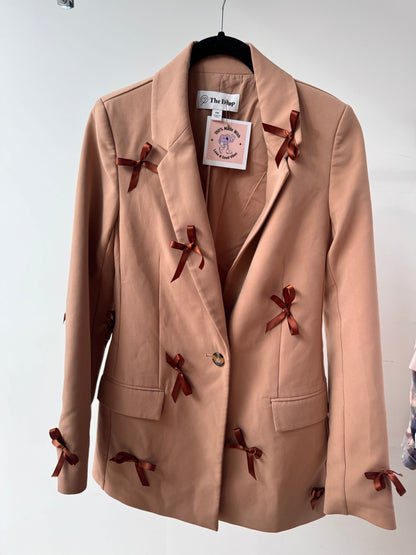 Reworked Bow Blazer