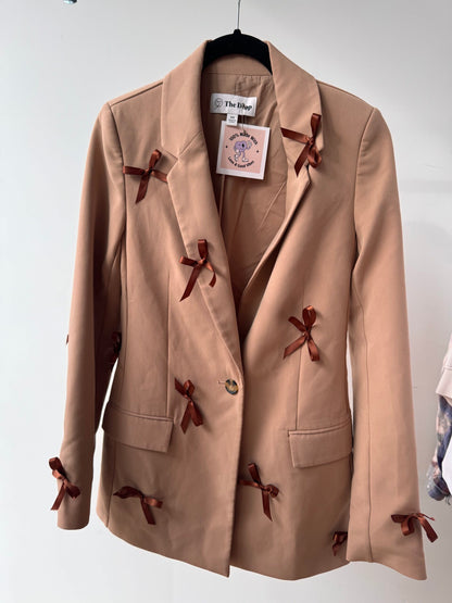 Reworked Bow Blazer
