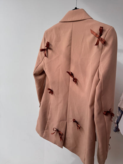 Reworked Bow Blazer