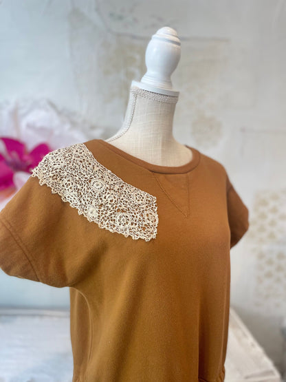 Up-cycled Organic Cotton Sweatshirt Dress