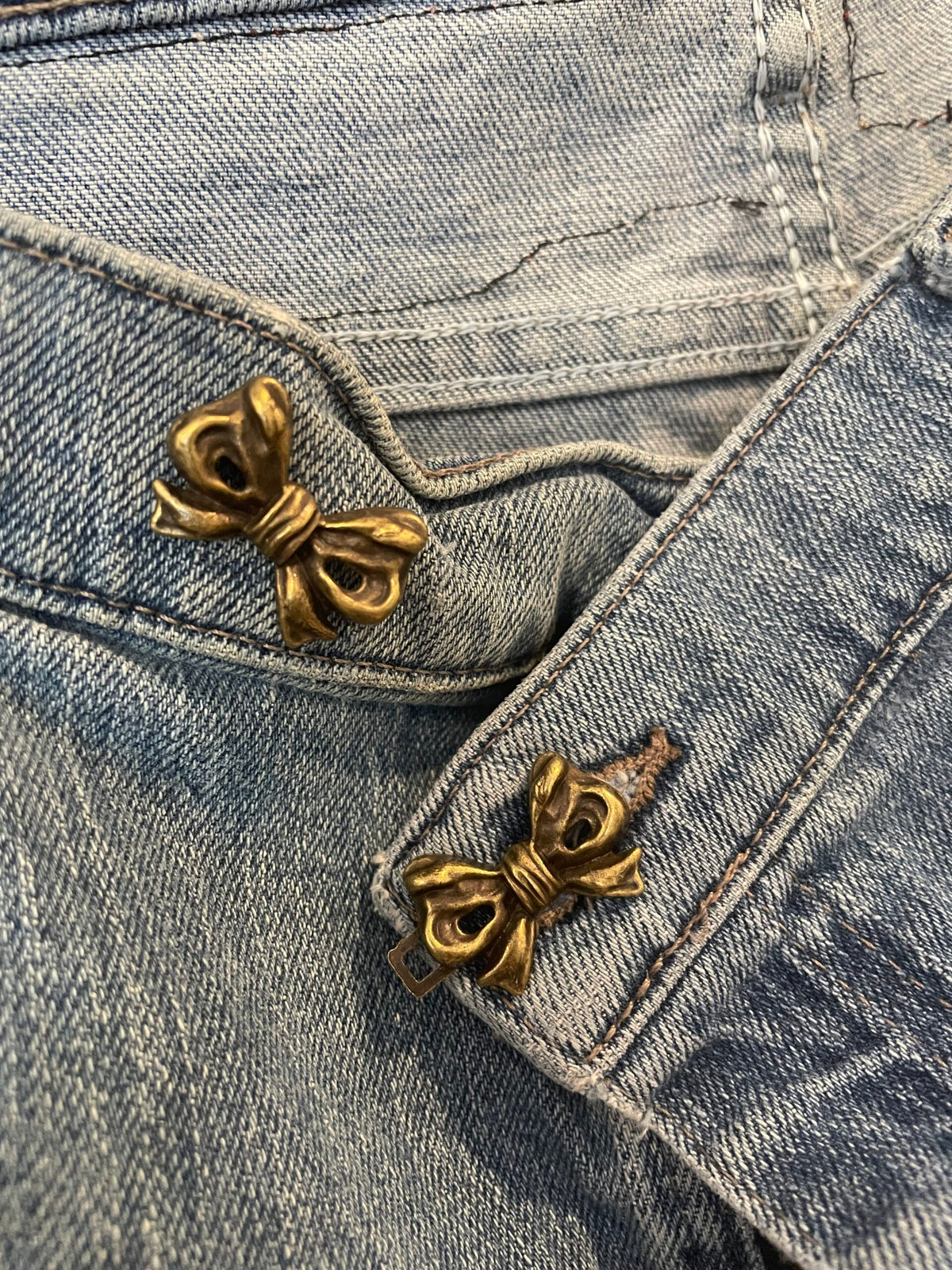 Zen Garden Up-cycled Blue Jeans