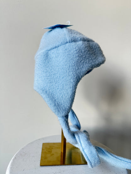 Baby Blue Vintage Fleece Cap by Finding Doll, photo 3