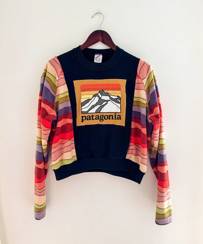A sweater on a swinger.