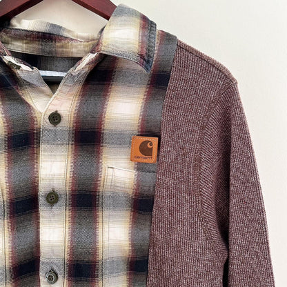 Carhartt flannel long sleeve shirt.