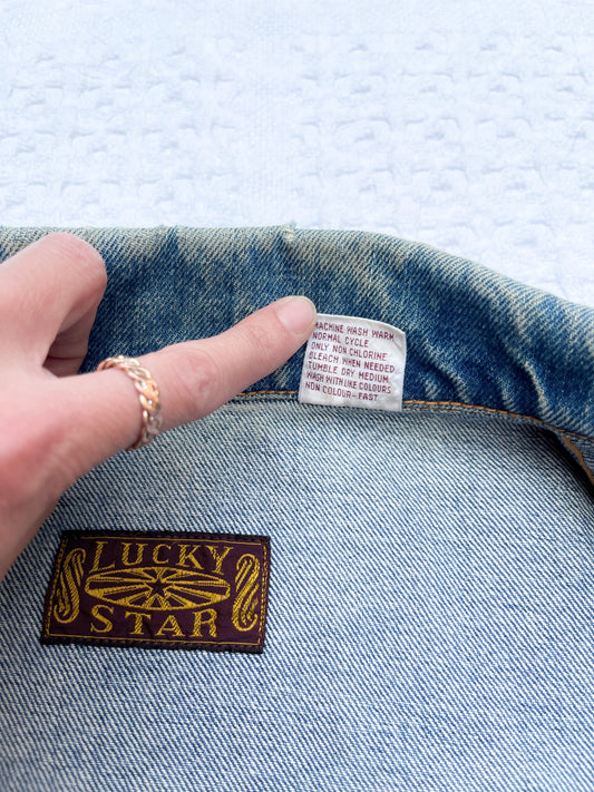 Lucky star denim jacket.