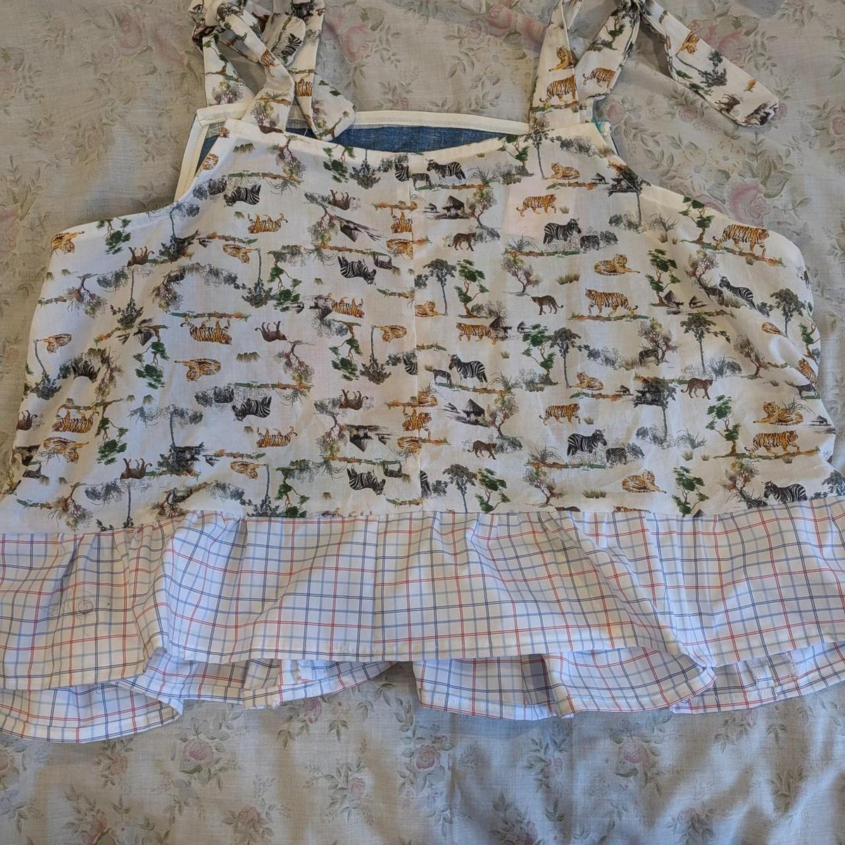 Noah's Ark Square Neck Top by BeedyMakes, photo 3