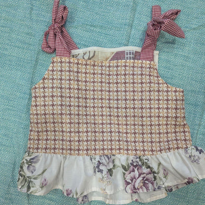 Cow Barn Square Neck Top by BeedyMakes, photo 4
