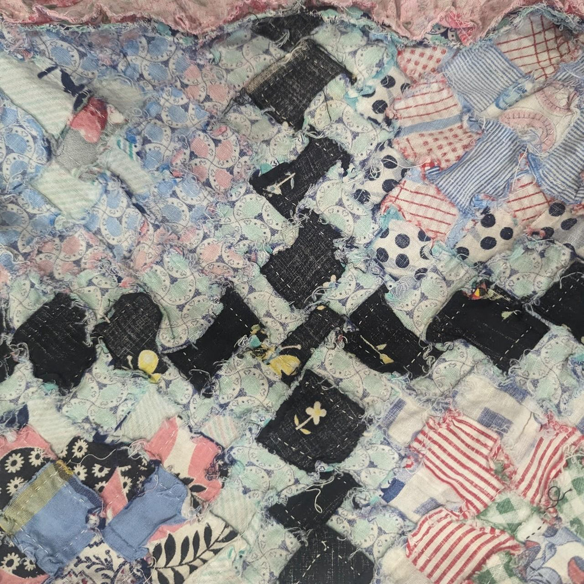 Patchwork Quilt Panel Square Neck Top by BeedyMakes, photo 4