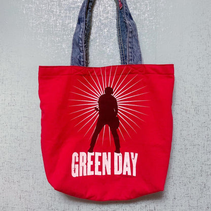 Green day tote bag.