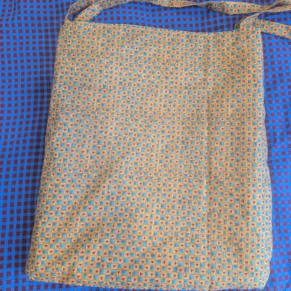 Groovy Squirrel Checkered Tote Bag by BeedyMakes, photo 4