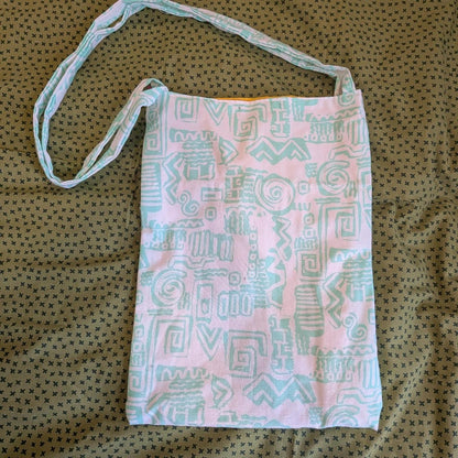Confused Lizards Upcycled Ruffle Tote Bag by BeedyMakes, photo 3