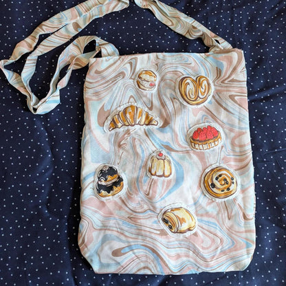 Gimme a Pastry Applique Tote Bag by BeedyMakes