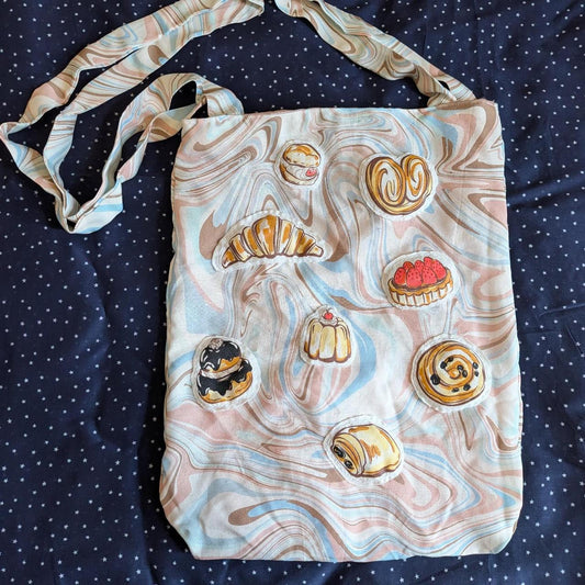Gimme a Pastry Applique Tote Bag by BeedyMakes