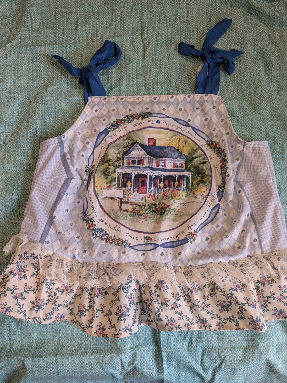 Victorian House Quilt Square Neck Top by BeedyMakes, photo 2