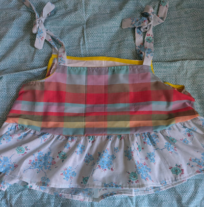 Playground and Plaid Square Neck Top by BeedyMakes, photo 4