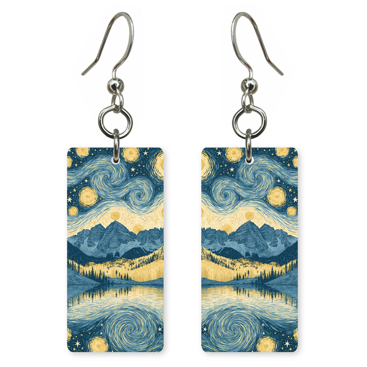 She's Choosing Colorado Earrings | Maroon Bells Star-swirled Night | SC6B19