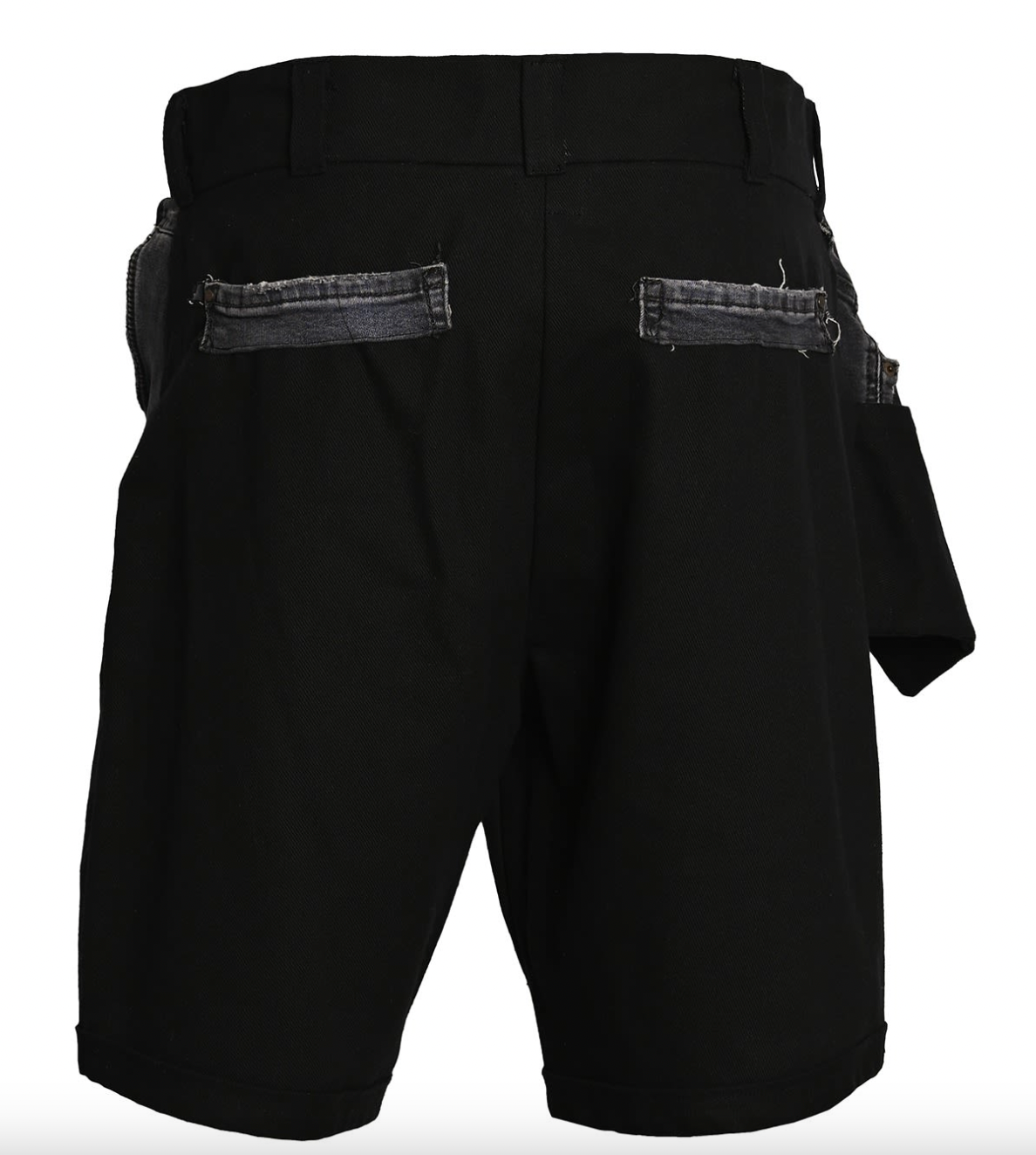 The back of a man's Bull Denim Up-worked Short.