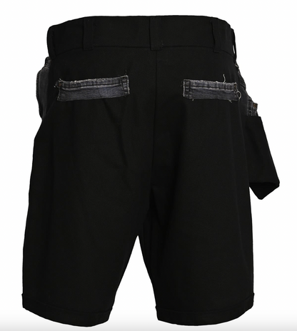 The back of a man's Bull Denim Up-worked Short.
