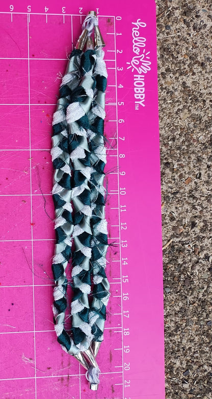 Slytherin Three-Braid Bracelet