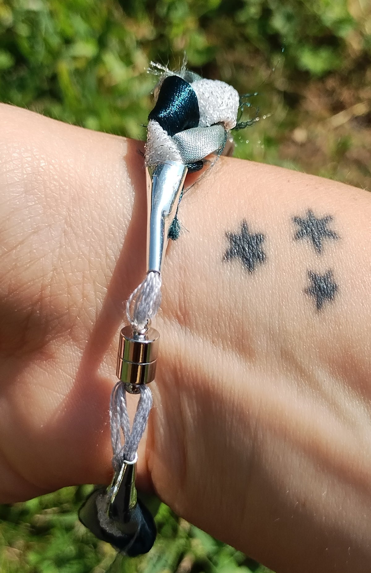 Slytherin Braided Bracelet