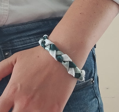 Slytherin Braided Bracelet