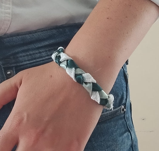 Slytherin Braided Bracelet