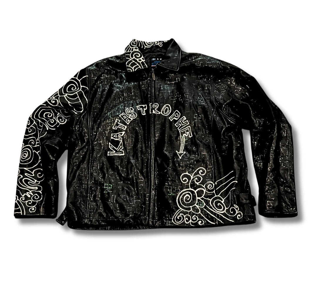 Krazy dragon biker jacket