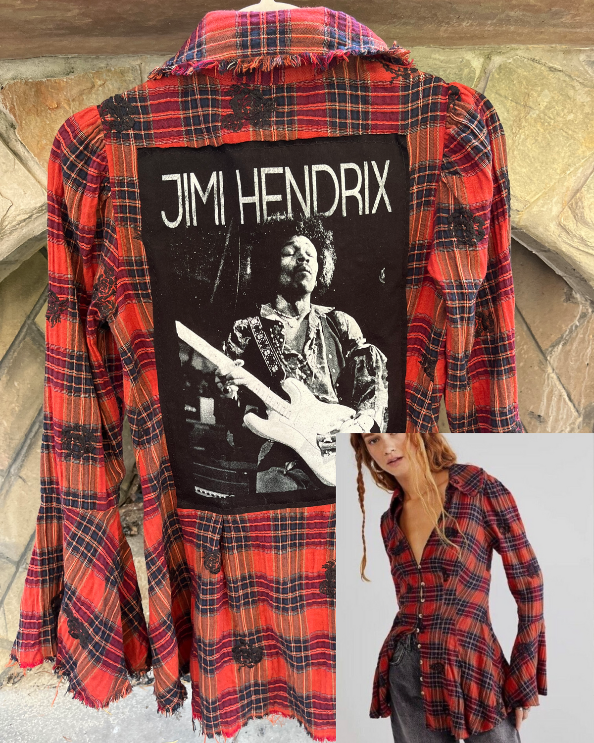 Jimi Hendricks plaid shirt