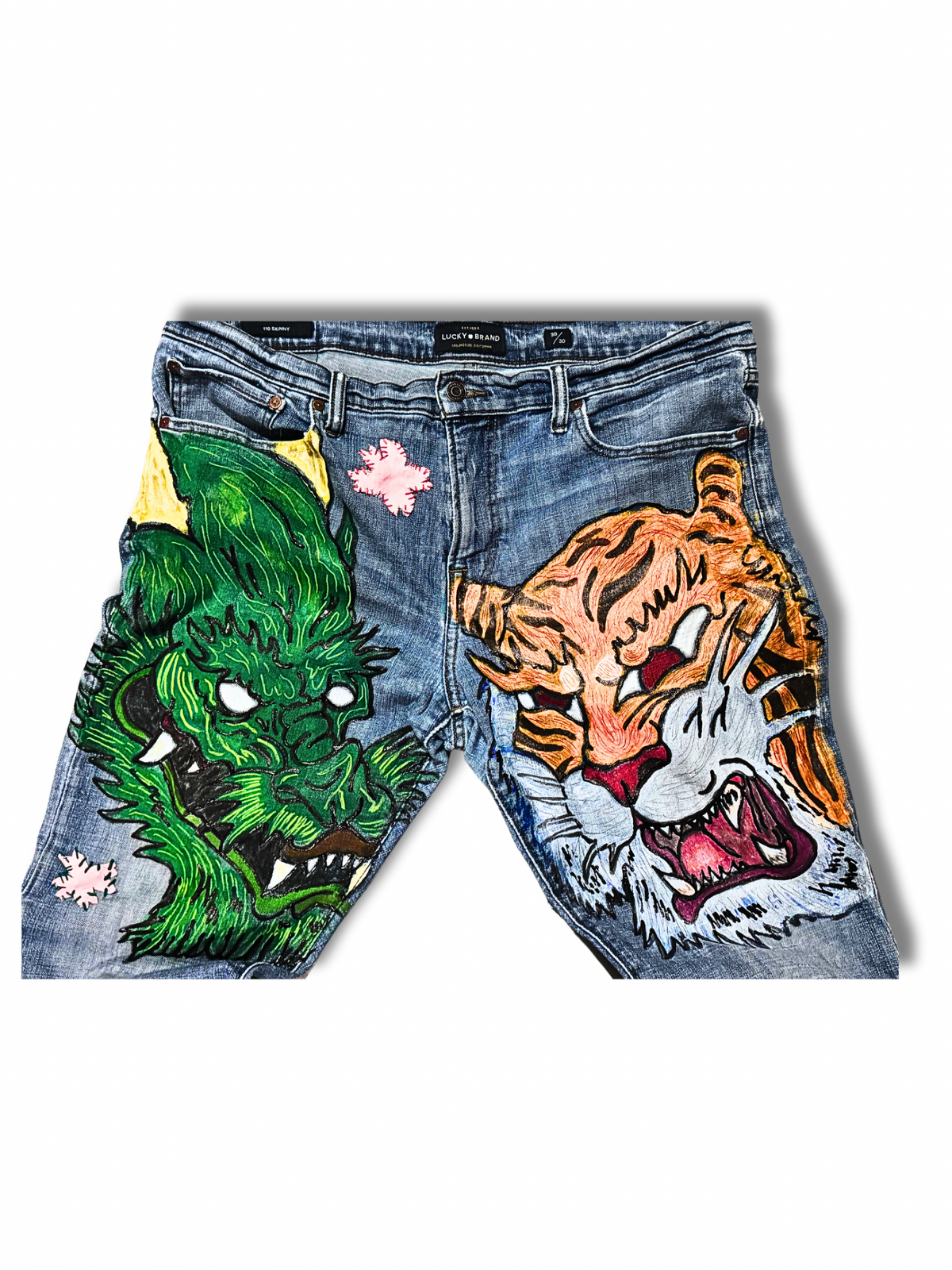 Dragon vs tiger denim