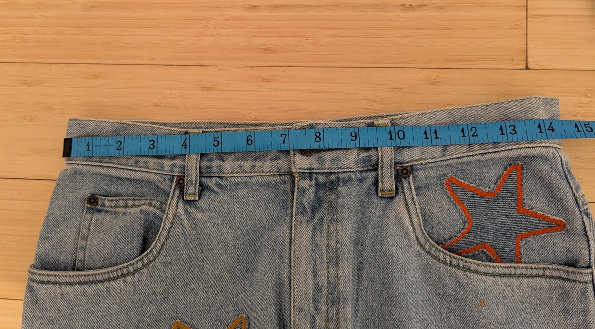 Patchwork Star Jeans by Sensible Slacks
