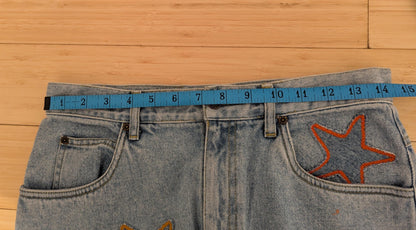 Patchwork Star Jeans by Sensible Slacks