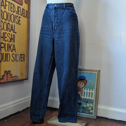 Reworked Embroidered Rainbow Star Pocket Jeans