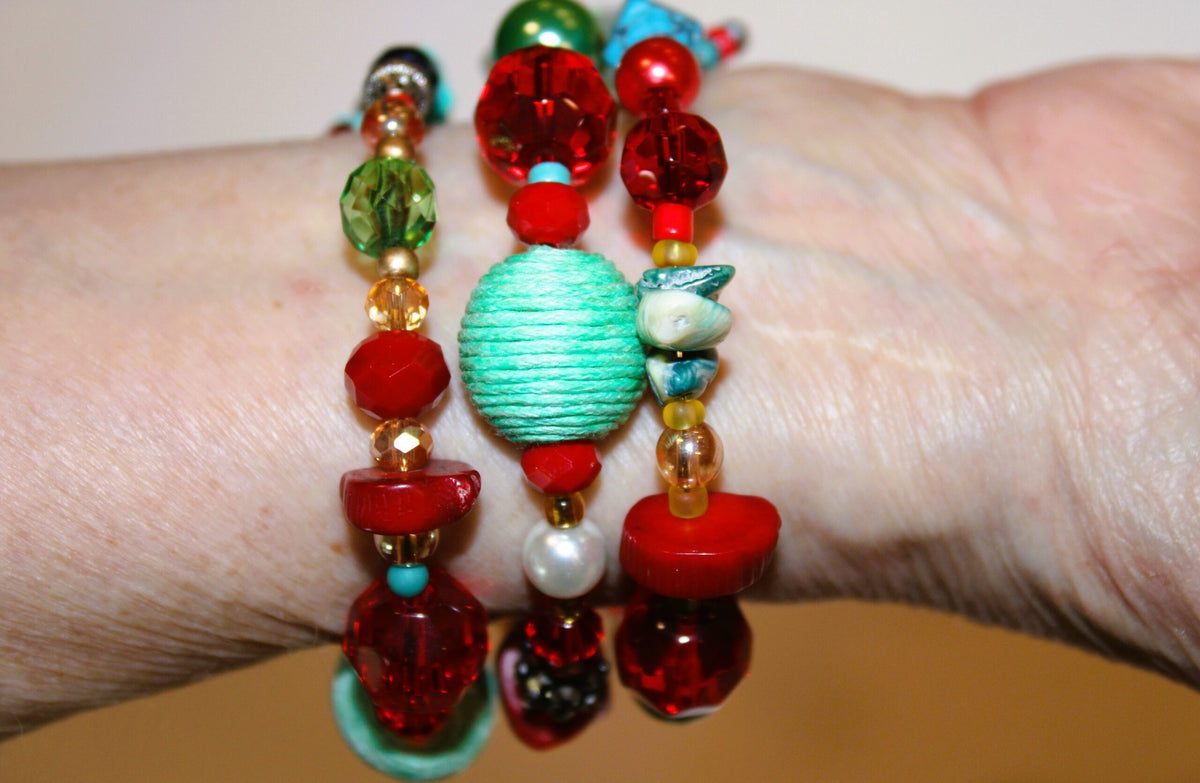 Brunch date in the Southwest Multi-Layer Wrap Bracelet