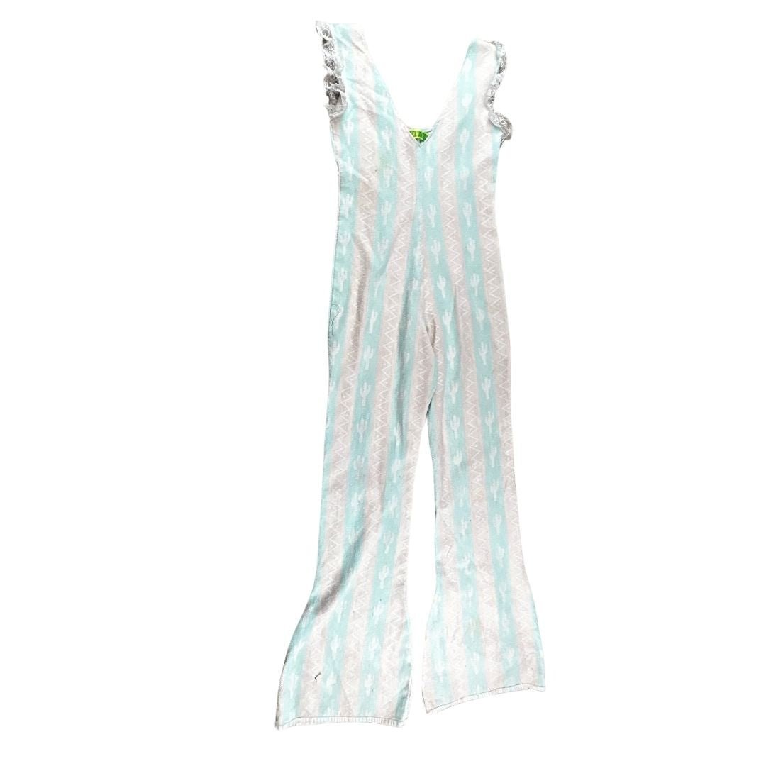 Tablecloth Tantrum Bell-Bottom Jumpsuit by The Modern Alien, photo 5