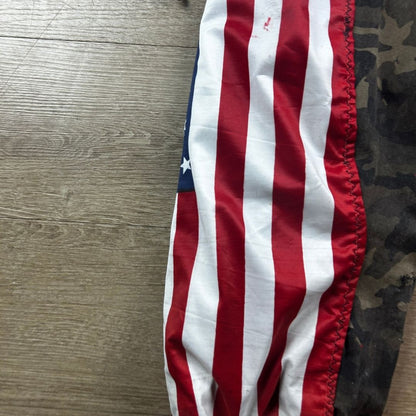 Custom Camo Cargo Pants – Hand-Painted & Patchwork