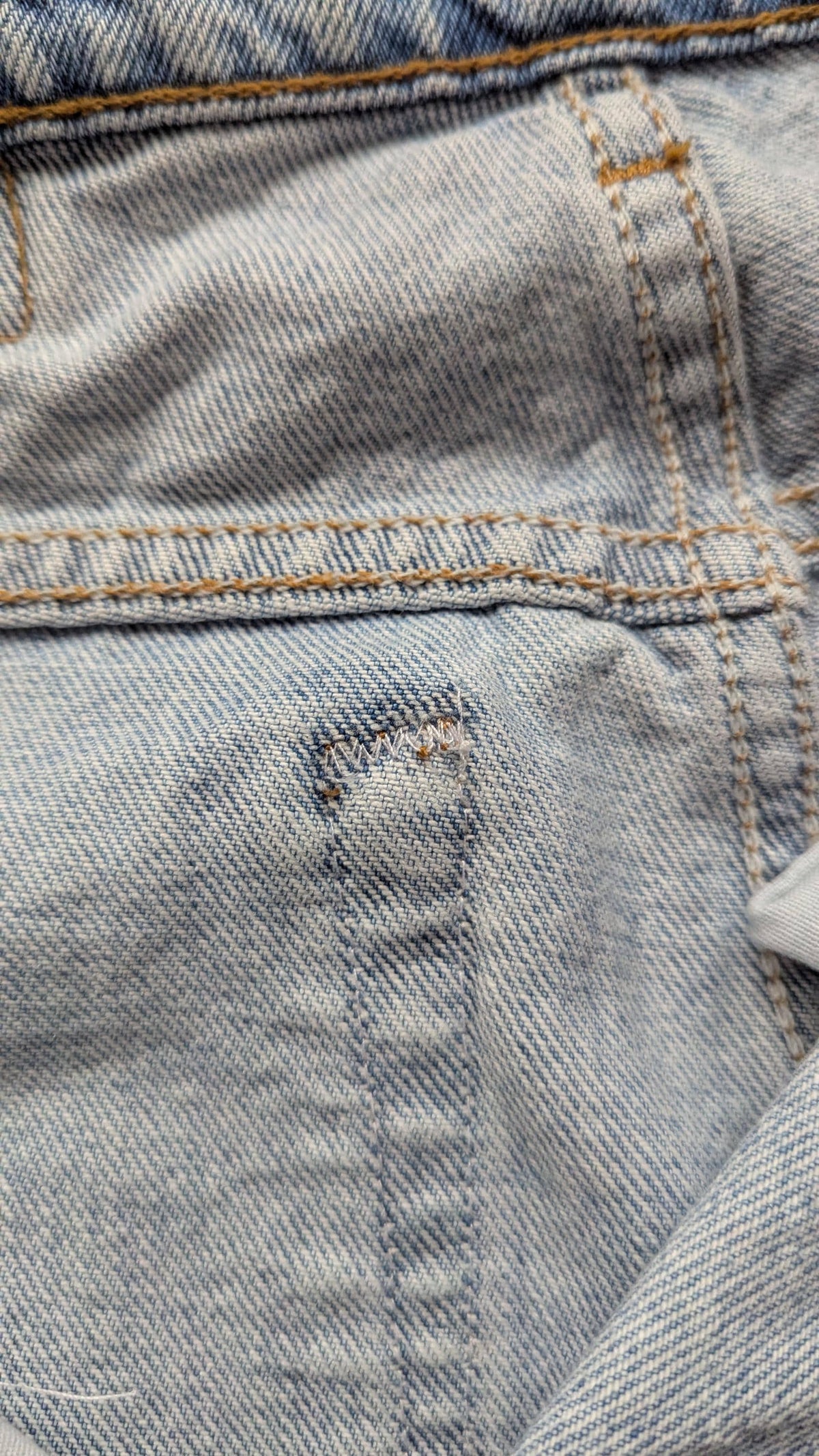 Patchwork Star Jeans- Light Wash Levi's with Handmade Star Patches
