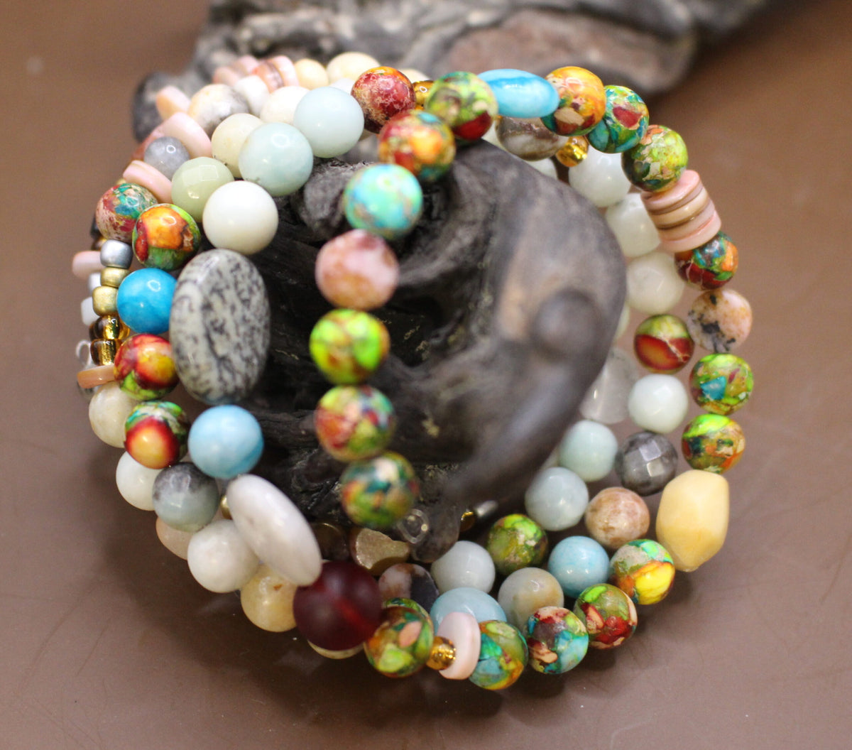 Dreams memory wire bracelet -sold