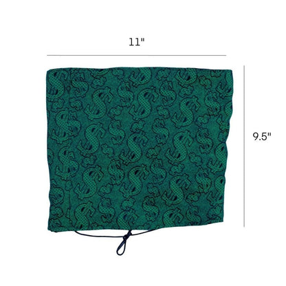 Money Talks Green Fringe Skirt Set by The Modern Alien, photo 5