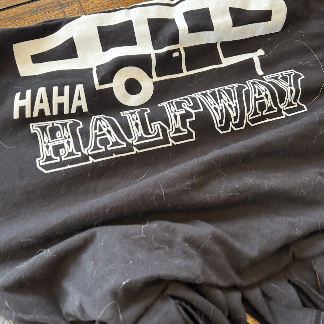 Halfway There Reworked Leather Jacket