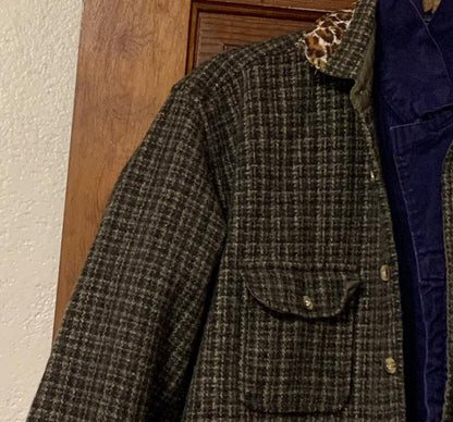 Upcycled Flannel Crazy Quilt Duster Shacket by Dee Couture, photo 8