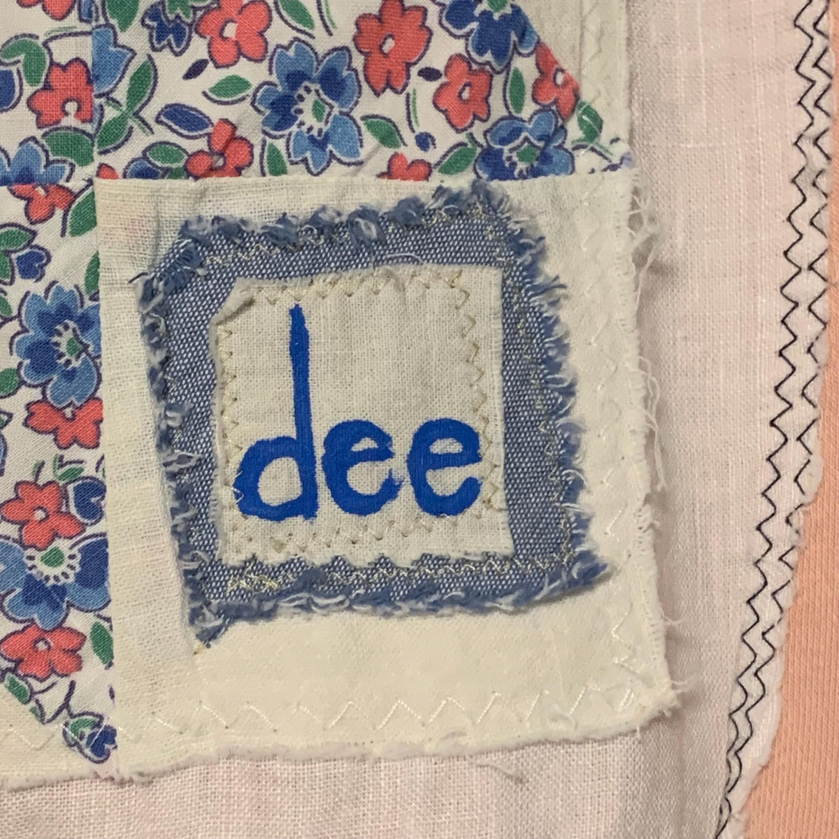 Upcycled Sweatshirt Quilt Maxi Dress by Dee Couture, photo 9