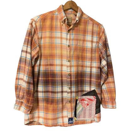 Hand Painted Patchwork Flannel Shacket by Dee Couture, photo 2