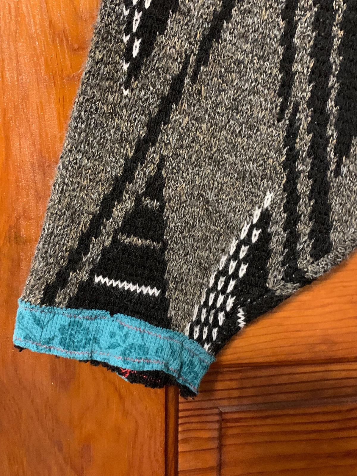 Upcycled Cropped Christmas Sweater by Dee Couture, photo 12