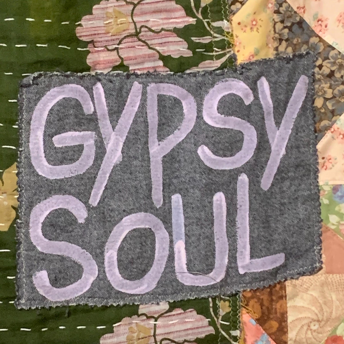 Gypsy Soul Hand Painted Flannel Shacket by Dee Couture, photo 4