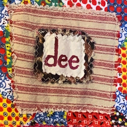 Upcycled Mushroom Patchwork Sweatshirt by Dee Couture, photo 10