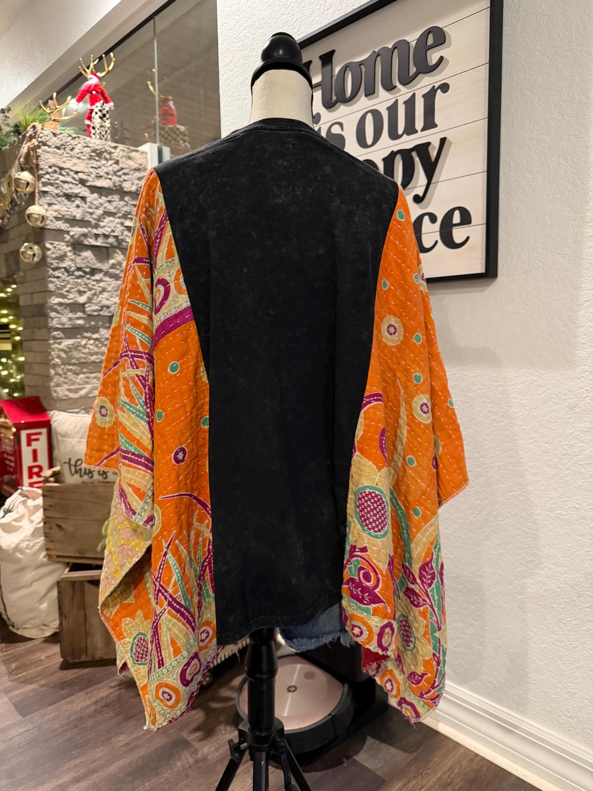 Butterfly Top/Poncho “Poison