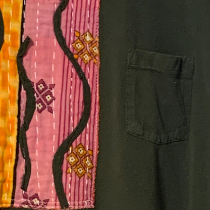 Upcycled Kantha Patchwork Maxi Dress by Dee Couture, photo 7