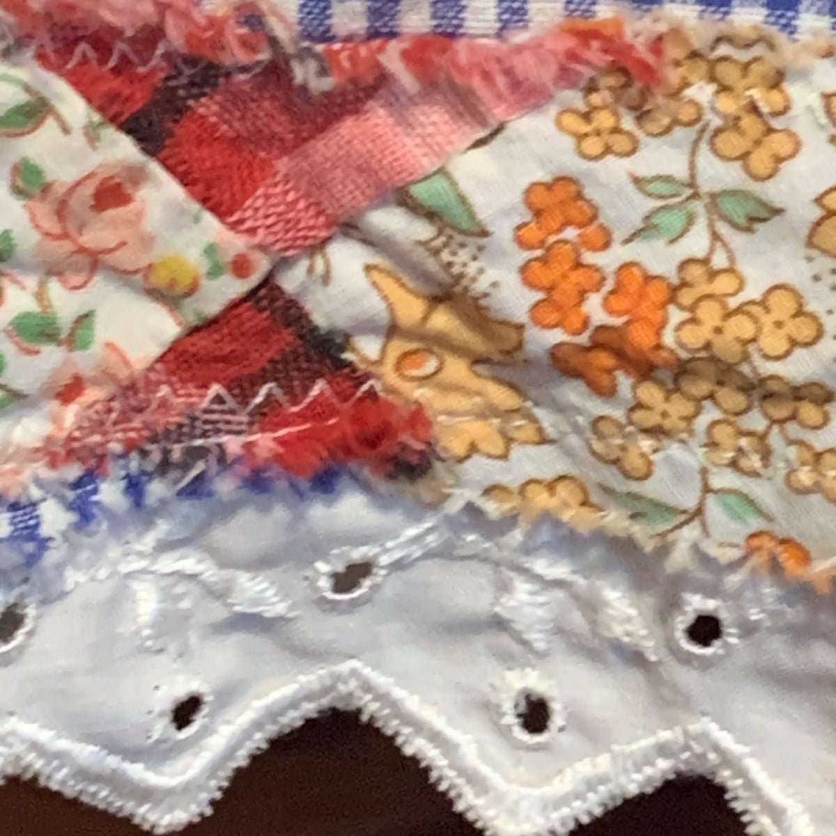 Upcycled Quilt Bib Overall Dress by Dee Couture, photo 7